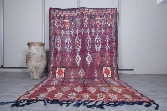 Boujaad Moroccan Rug - 6.3 FT x 10.9 FT | Unique Artisan Craft