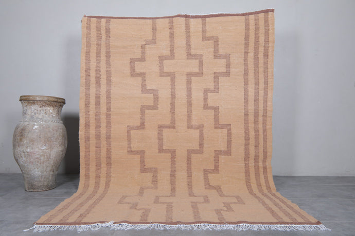 Moroccan Flatwoven Rug - Handmade Berber Carpet