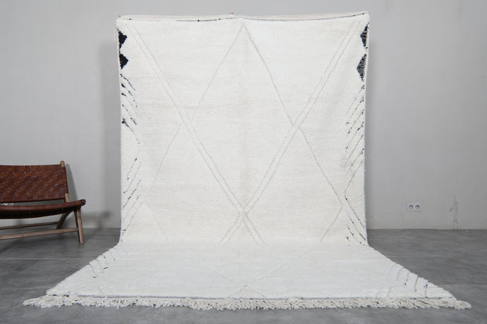 Beni ourain rug - Custom wool rug - Handmade Moroccan rug