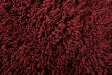 Custom Handmade Moroccan Burgundy Rug