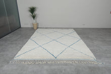 Handmade Moroccan rug - Simple custom rug - Beni ourain wool rug