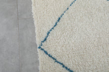 Handmade Moroccan rug - Simple custom rug - Beni ourain wool rug