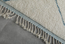 Handmade Moroccan rug - Simple custom rug - Beni ourain wool rug
