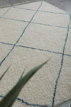 Handmade Moroccan rug - Simple custom rug - Beni ourain wool rug