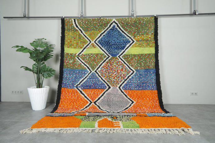 Colorful & geometric Moroccan rug - custom size