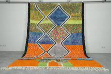 Colorful & geometric Moroccan rug - custom size
