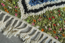 Colorful & geometric Moroccan rug - custom size