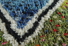 Colorful & geometric Moroccan rug - custom size