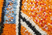 Colorful & geometric Moroccan rug - custom size