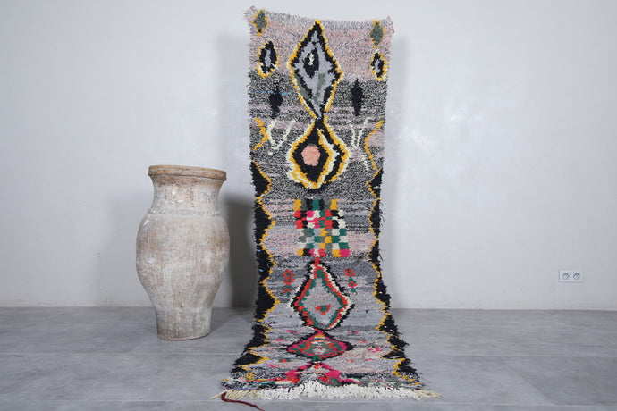 Moroccan Runner Rug - 2.5 x 9.2 ft | Bold Bohemian Charm