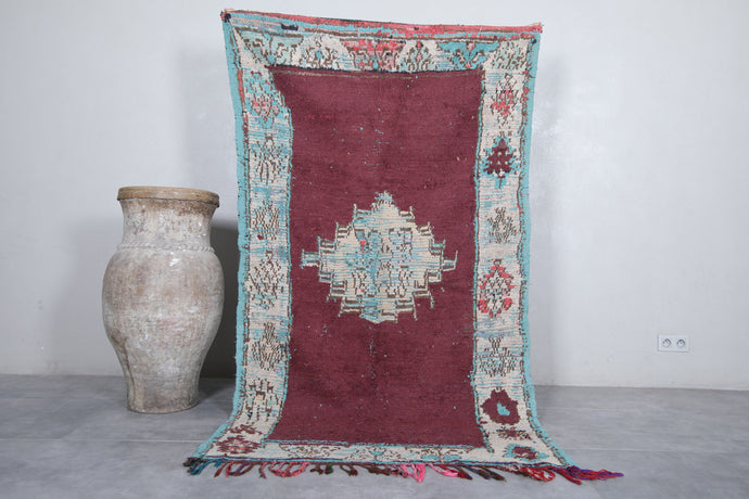 Handmade Moroccan Rug - 4.1 x 7.5 ft | Unique Artisan Design
