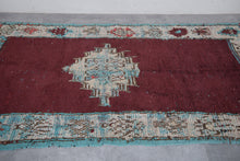 Moroccan rug handmade 4.1 X 7.5 Feet