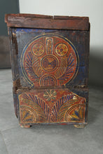 Vintage Moroccan chest  H 20.4 INCHES X W 49.6 INCHES X D 13.7 INCHES