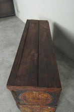 Vintage Moroccan chest  H 20.4 INCHES X W 49.6 INCHES X D 13.7 INCHES