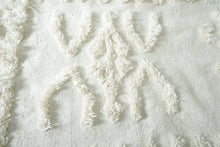 White berber Moroccan rug - Custom size