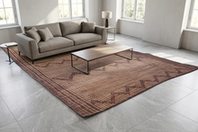 Vintage Tuareg Rug - 5.8 x 9.1 Feet | Handwoven Sahara Design