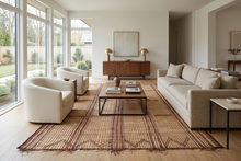 Tuareg Mat - 5.3x8.4 Ft | Handwoven African Rug