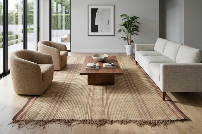 Tuareg rug 6 X 8.9 Feet