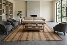 Tuareg Rug 6.8 x 8 Feet – Handmade Mauritanian Reed and Leather Mat