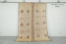 Handmade Tuareg Mat 6.1 ft x 9.7 ft – Nomadic Woven Area Rug