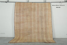 Tuareg Mat 7.6 ft x 9.1 ft – Handmade Moroccan Reed Area Rug