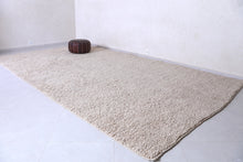 Moroccan beige rug - Azilal rug - Wool rug