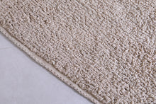Moroccan beige rug - Azilal rug - Wool rug