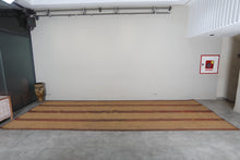 Tuareg rug - Beige handwoven tribal mat - 7.3 FT X 18.4 FT