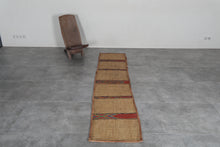 African Tuareg mat 1.8 x 8.6 feet vintage runner rug - African rug - Tuareg rug