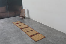 African Tuareg mat 1.8 x 8.6 feet vintage runner rug - African rug - Tuareg rug