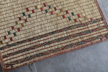 African Tuareg mat 2.5 x 9 feet vintage runner rug - African rug - Tuareg rug