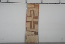 African Tuareg mat 2.8 x 8.8 feet vintage runner rug - African rug - Tuareg rug