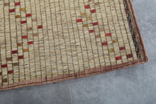 African Tuareg mat 2.3 x 4.4 feet vintage area rug - African rug - Tuareg rug