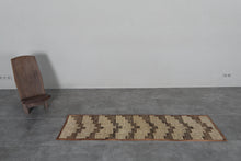 African Tuareg mat 1.9 x 6.6 feet vintage runner rug - African rug - Tuareg rug