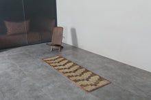 African Tuareg mat 1.9 x 6.6 feet vintage runner rug - African rug - Tuareg rug