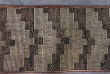 African Tuareg mat 1.9 x 6.6 feet vintage runner rug - African rug - Tuareg rug