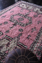 High atlas Moroccan rug - Pink Azilal rug - Wool rug