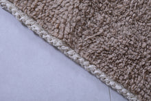 Moroccan rug - Berber Brown rug - Custom Wool rug