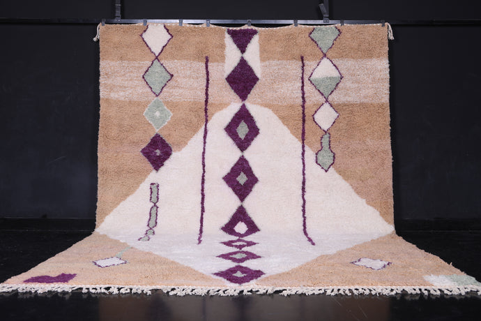 Handmade Moroccan Rug - Geometric Custom Area Rug