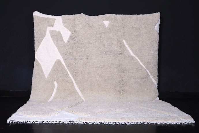 Berber Gray rug - Moroccan rug - Handmade rug