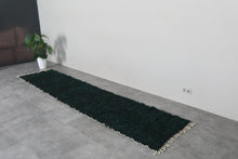 Dark Emerald Green Runner Rug – Custom Sizes Available – Deep Forest Green Rug