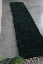 Dark Emerald Green Runner Rug – Custom Sizes Available – Deep Forest Green Rug