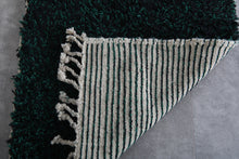 Dark Emerald Green Runner Rug – Custom Sizes Available – Deep Forest Green Rug