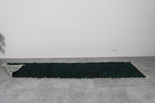 Dark Emerald Green Runner Rug – Custom Sizes Available – Deep Forest Green Rug