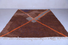 Moroccan Contemporary rug - Moroccan Brown rug - Berber carpet