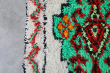 Colorful moroccan runner rug  – Handmade vintage style runner-Custom size rug