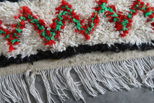 Colorful moroccan runner rug  – Handmade vintage style runner-Custom size rug