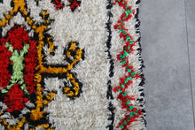 Colorful moroccan runner rug  – Handmade vintage style runner-Custom size rug