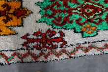 Colorful moroccan runner rug  – Handmade vintage style runner-Custom size rug