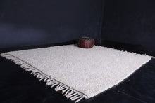Gray Moroccan rug - Berber rug - Azilal rug